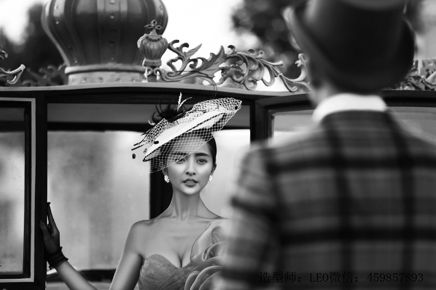 维多利亚女王 婚纱照