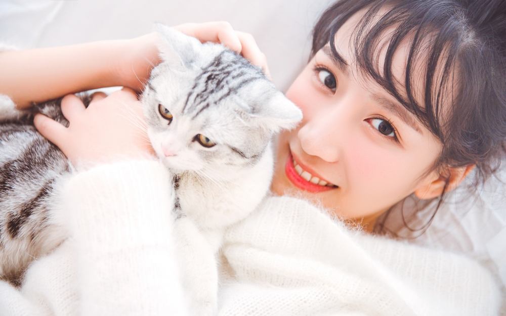 清新文艺小清新轻熟女唯美高清桌面壁纸