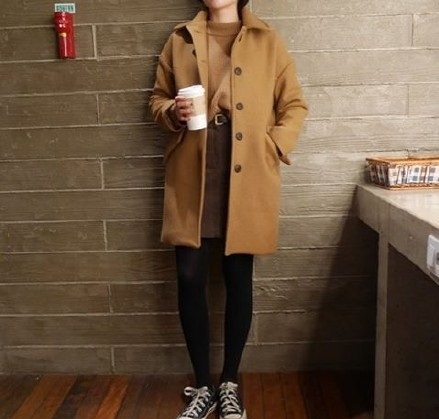 软萌的大衣搭配 ​​​​