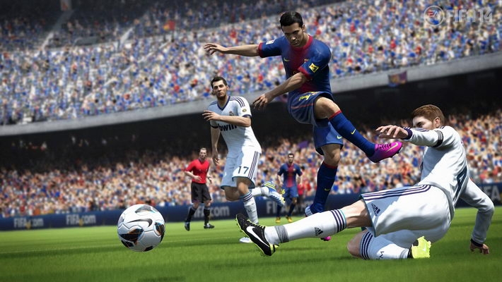 足球游戏FIFA 14游戏宽屏壁纸