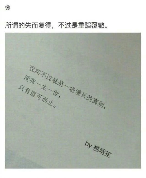 我已不想再对谁满怀期待.