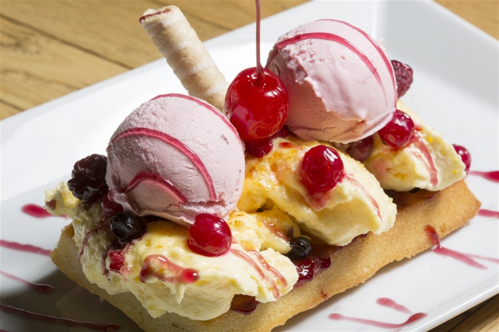 雪糕系列 - 美味可口的面包水果味雪糕