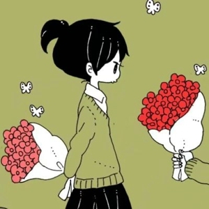 时尚唯美动漫情侣卡通头像