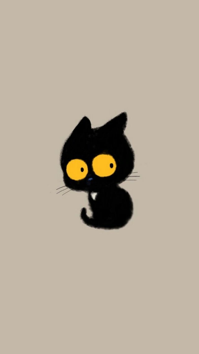 可爱黑猫的日常