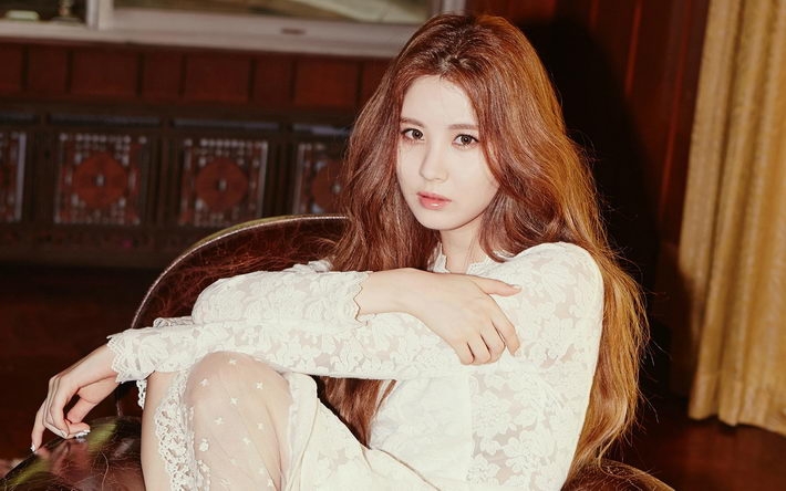 韩国美女徐珠贤写真宽屏壁纸