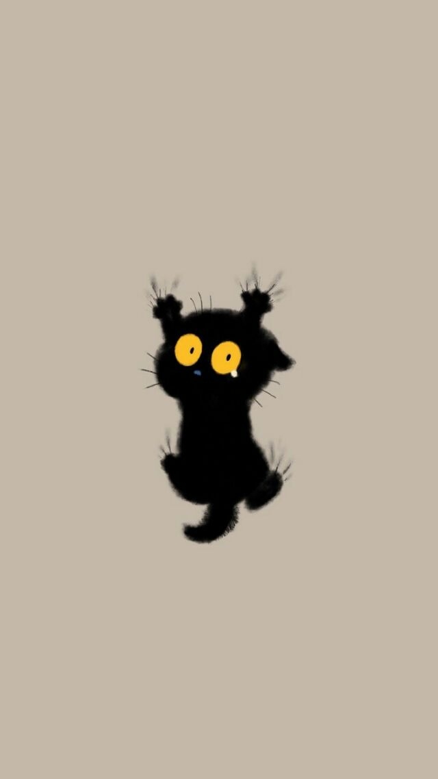 可爱黑猫的日常
