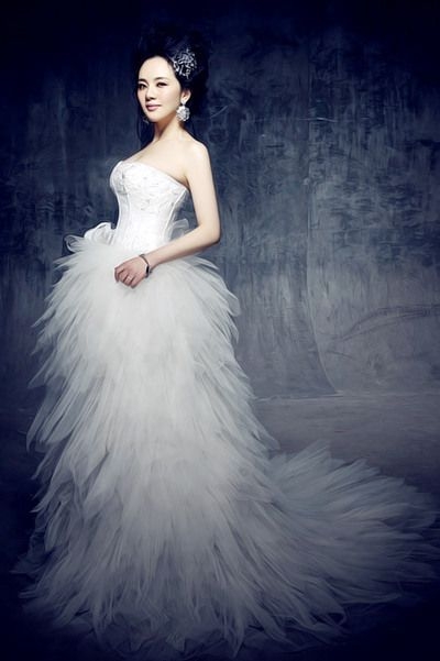 穿上这嫁衣 你就是最美丽的新娘 婚纱意境皮肤
