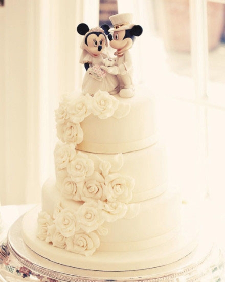 新婚上的蛋糕  唯美创意婚礼蛋糕