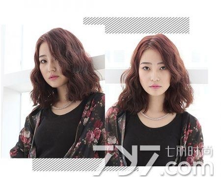 温婉大气的韩式蛋卷头短发  简单不做作