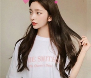 小清新长发唯美动人女生头像