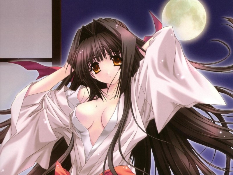 君冢葵少女插画桌面壁纸