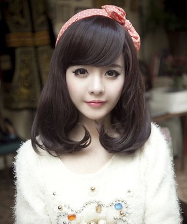 梨花烫黑色