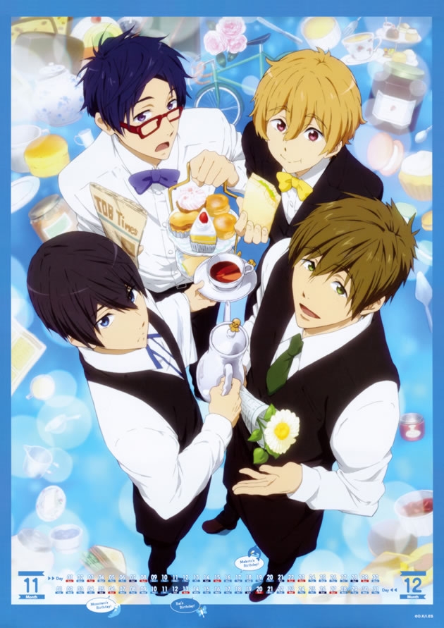 Free! Eternal Summer2015年日历