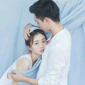 小清新真人双人头情侣头像吧