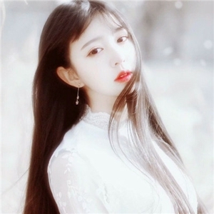 小清新长发唯美动人女生头像
