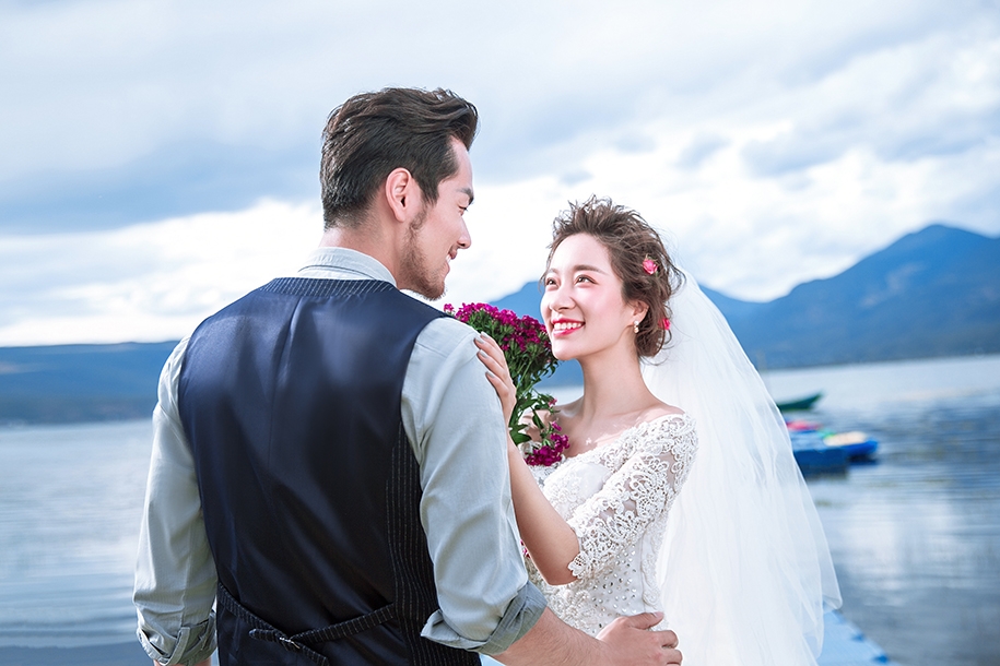 夏日时光 婚纱照