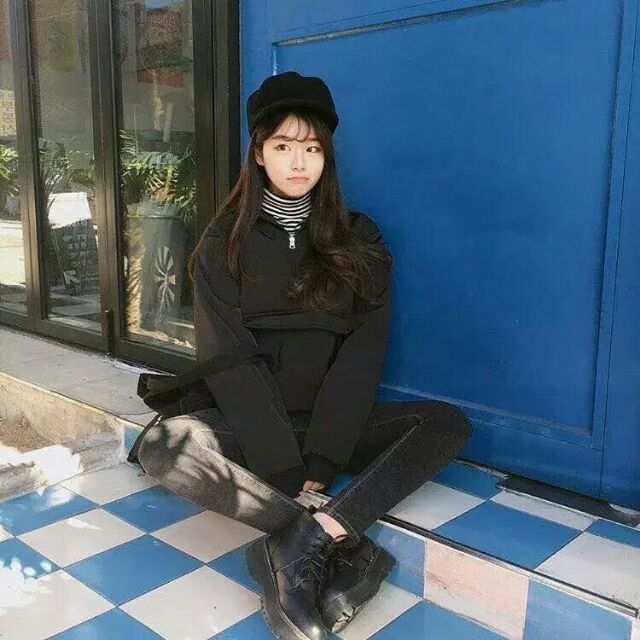 Seoul Look：软萌妹纸冬季甜美休闲记