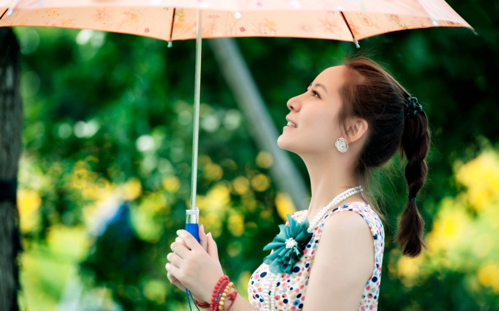清纯与性感美女高清桌面壁纸
