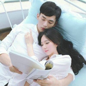 95后小清新情侣头像图片