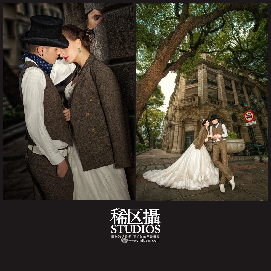 情缘沙面 婚纱照