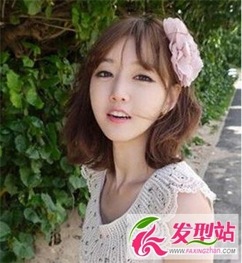 最新短发烫发造型 知性唯美风暴来袭