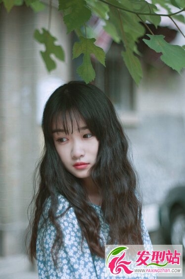 森系女生发型 宁静脱俗的森林之女