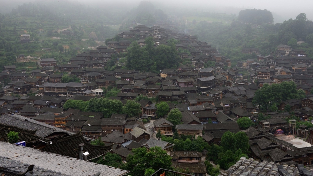 贵州西江千户苗寨电脑风景壁纸