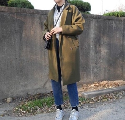 软萌的大衣搭配 ​​​​