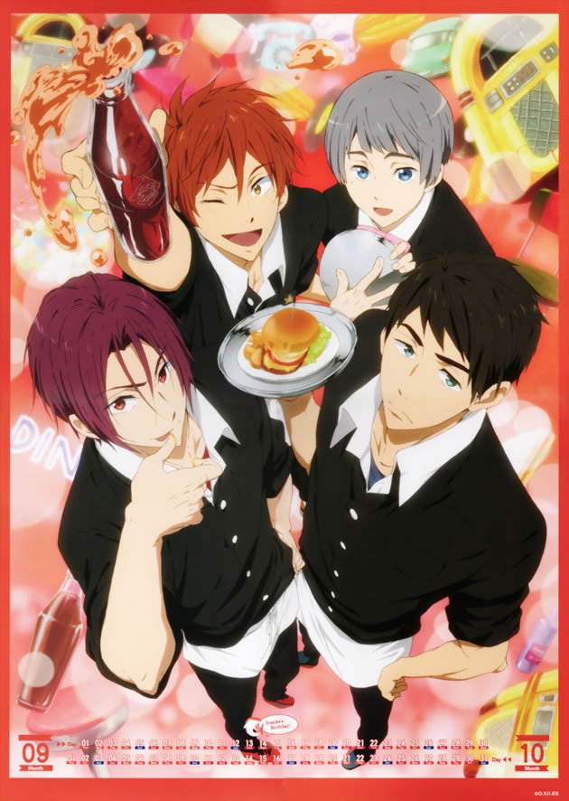 Free! Eternal Summer2015年日历