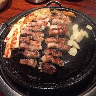 五花肉韩国美食