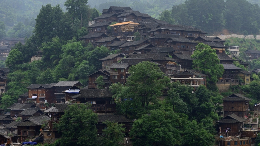 贵州西江千户苗寨电脑风景壁纸