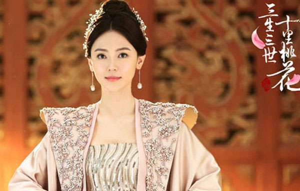 《三生三世》素锦太坏了 素锦扮演者黄梦莹古今发型图片欣赏