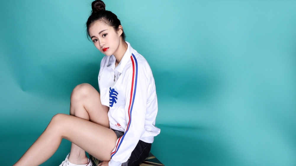 清纯美女安悦溪文艺小清新写真高清桌面壁纸