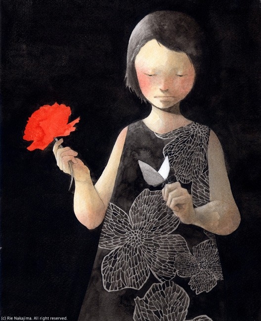 意境插画 趁年轻，各种疯没错