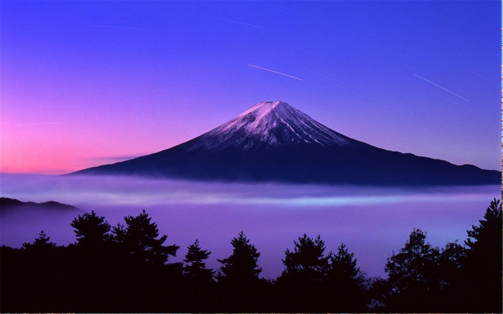 日本富士山秀丽风景唯美高清电脑壁纸大全