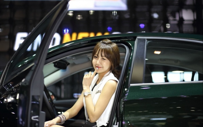 韩国车展性感美女壁纸 第二辑