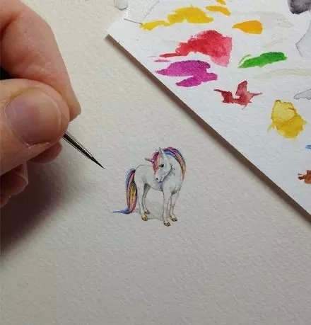 日常小画，小小的铅笔淡彩