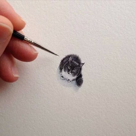 日常小画，小小的铅笔淡彩