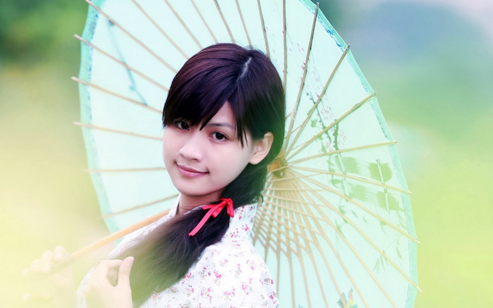 清纯可爱美女桌面壁纸之高清图片