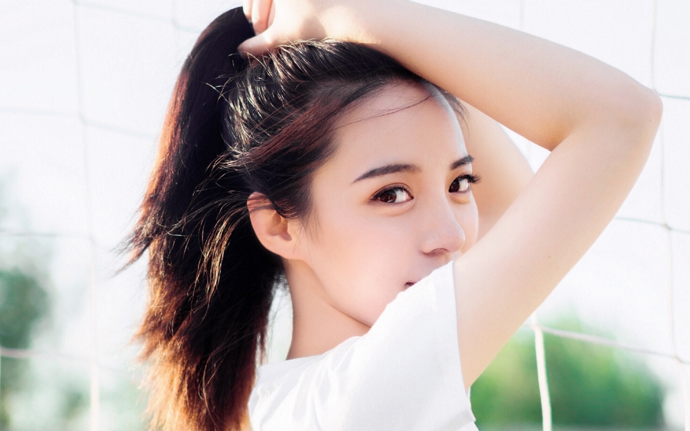 文艺少女唯美写真高清桌面壁纸