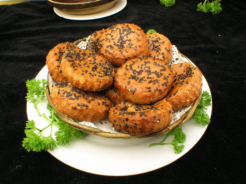 土豆饼二主食小吃美食素材图片