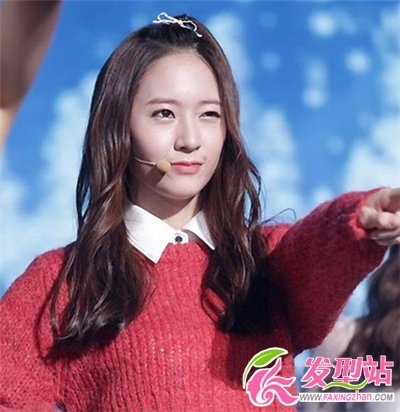 2014女生流行卷发发型 时尚韩式卷发最甜美