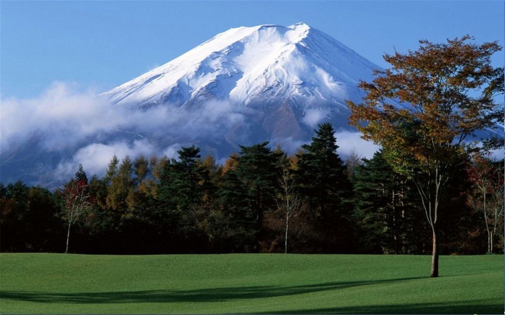 日本富士山秀丽风景唯美高清电脑壁纸大全