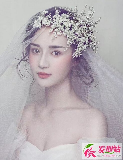 新娘头纱面纱精选 梦幻浪漫朦胧美
