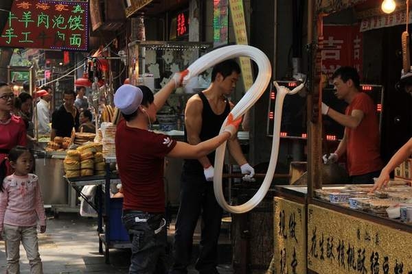 行走西安回坊 感受吃货的幸福