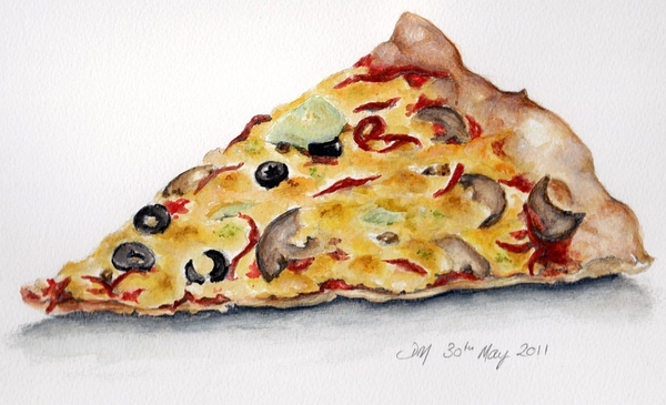 舌尖上的美食插画