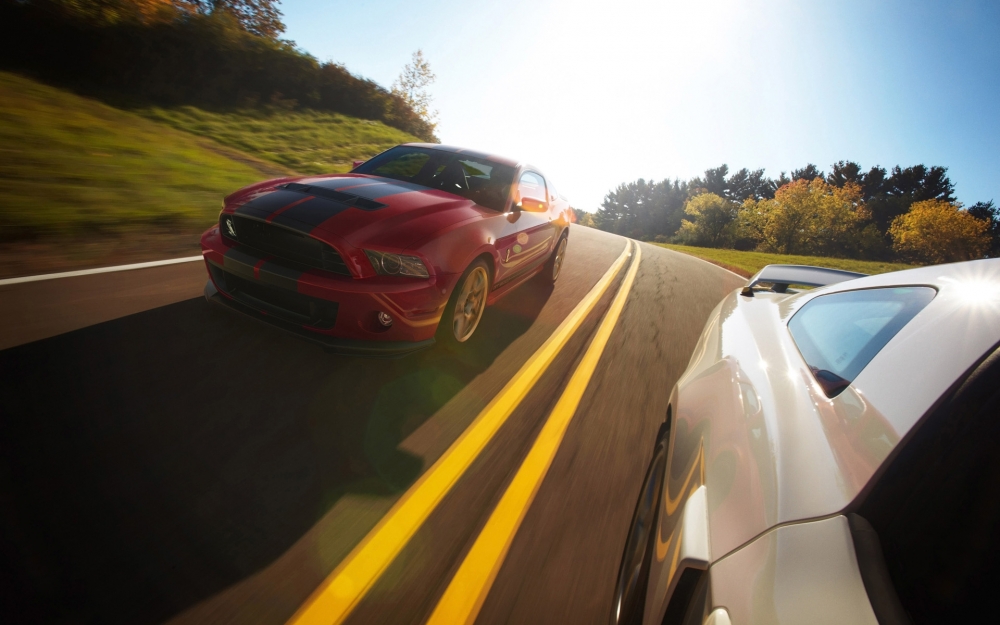 2014年福特野马Shelby GT500汽车桌面壁纸