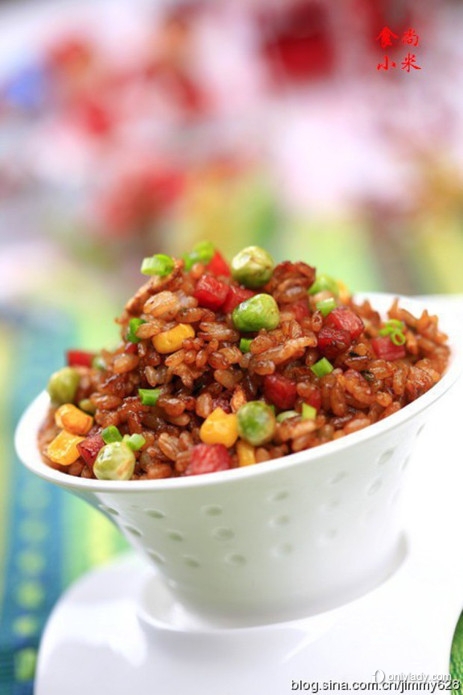 美食 美味的蛋炒饭
