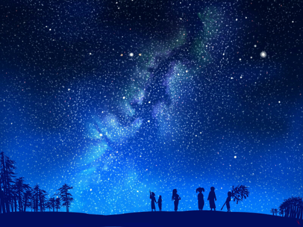烂漫星空 流星雨