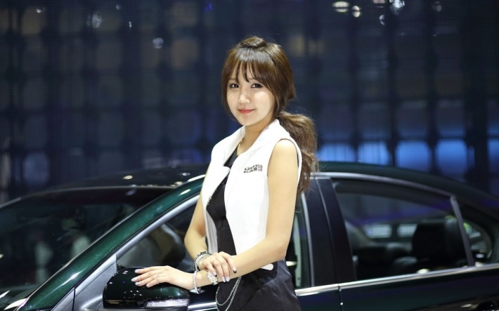 韩国车展性感美女壁纸 第二辑